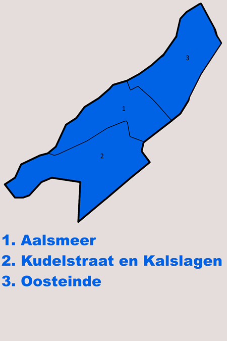 Aalsmeer wijkindeling